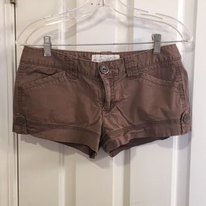 Brown shorts